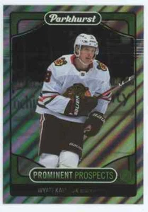 2021 21-22 UD PARKHURST PROMINENT PROSPECTS BLACKHAWKS WYATT KALYNUK #PP4 ROOKIE - Picture 1 of 1
