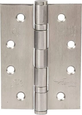 Bisagra De Puerta Häfele De Acero Inoxidable 102x76 Mm 80 Kg Carga Pesada - Imagen 1 de 4