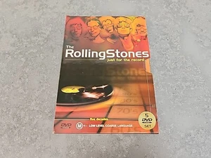 The Rolling Stones: Just for the Record (Music DVD) Box Set Region 0 - Free Post - Picture 1 of 12