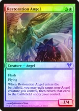 Restoration Angel FOIL Avacyn Restored NM White Rare MAGIC MTG CARD ABUGames
