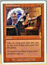 Final Fortune MTG 7th Edition NM x1