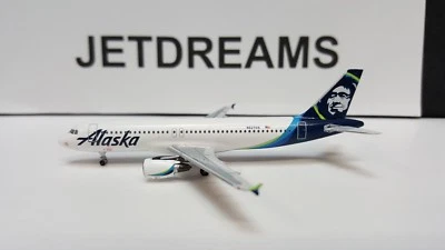 1/400 ALASKA AIRLINES AIRBUS A320-200 2017'S COLORS N625VA AEROCLASSICS - Image 1 of 4