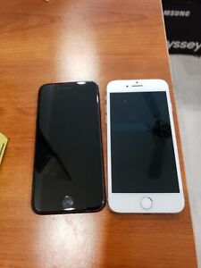 Lot of 2-Apple iPhone 7 - 32GB - (white-black)  - Verizon/Unlocked sold as is