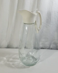 Log Cabin Syrup Vintage MCM 1960s Nostalgic Dispenser Pitcher Server - Picture 1 of 7