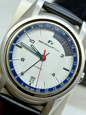 BMW WILLIAMS F1 TEAM FORMULA1 RACING MENS SWISS CAL.2893 WATCH GMT SPORT LIMITED - Image 1 of 4