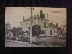 CPA 41 RILLY-SUR-LOIRE - Mairie et Ecoles - Imagen 1 de 2