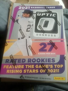 2021 Donruss Optic MLB Baseball Blaster Box Spring Training starts now - Picture 1 of 2