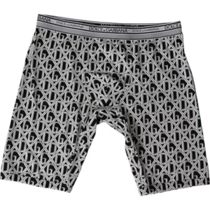 Dolce & Gabbana Black White DG Logo Cotton Stretch Cycling Underwear Men's Men - Picture 1 of 4