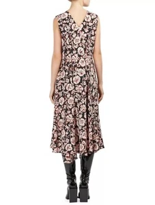 Kenzo Asymmetric dress in Blush/Black Size 38, 6 US - Picture 1 of 6