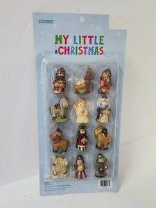 Nativity Miniature Christmas Ornaments Jesus Animals Hobby Lobby Decoration - Picture 1 of 14