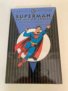 Superman Action Comics Archives V. 3 by Jerry Siegel (2001, HC) 1st Ed Sealed - Picture 1 of 2