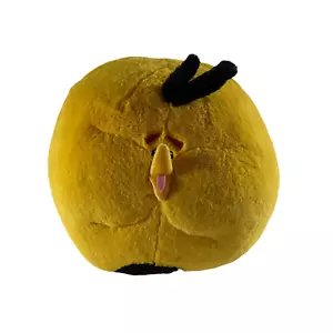 Burbujas infladas amarillas de 10"" Angry Bird felpa globo animal pájaro sonido raro funciona - Imagen 1 de 8