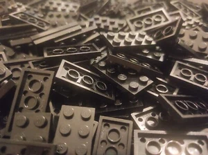 LEGO® 2x4 Bauplatten schwarz - black plate 3020 (50 Stück!!!) - Bild 1 von 3