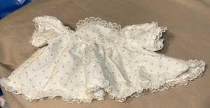 De Colección Cabbage Patch Niños Muñeca Blanco Azul Rosebud Volantes Vestido de Encaje Coleco Prematuro - Imagen 1 de 6