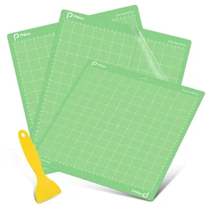 3 Pack Standard Grip Mat 12x12, Reusable Cutting Mats for Crafts, Cutting Mats - Picture 1 of 7