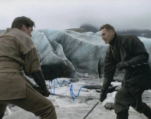 CHRISTIAN BALE SIGNED AUTOGRAPH 11x14 PHOTO - BATMAN BEGINS W/ LIAM NEESON, RARE - Picture 1 of 2