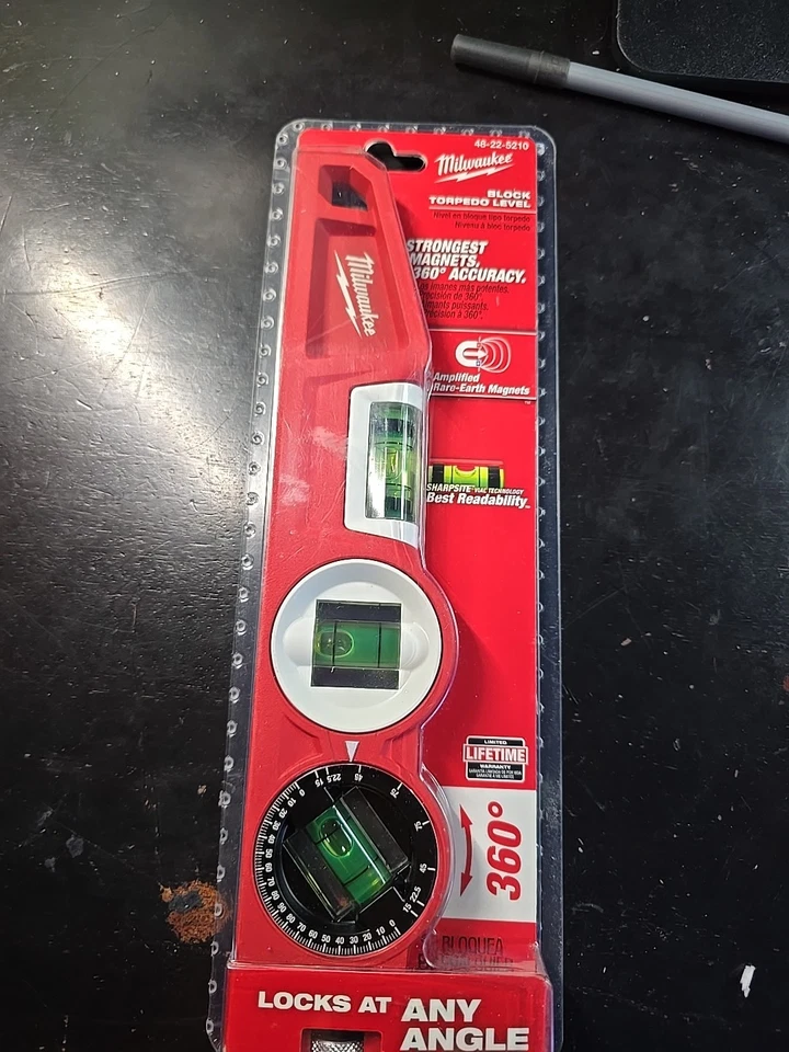 Milwaukee 48225210 nivel de torpedo - rojo Foto 1 de 1