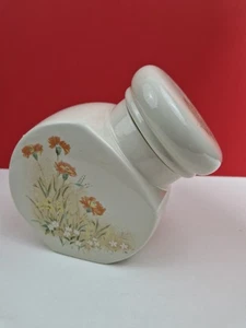 MARKS & SPENCER FIELD FLOWERS tilted storage jar - Foto 1 di 7