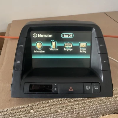 Toyota Prius 2006-2009 pantalla central de información radio OEM 86110-47210 Foto 1 de 4