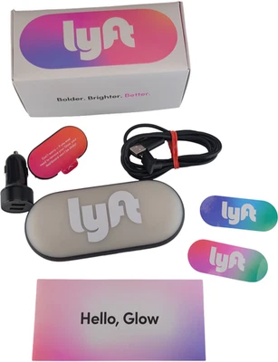 Lyft Glow Purple Pink Original Official Lyft - Open box - Image 1 of 4