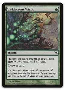 Viridescent Wisps #132 (NM) Shadowmoor SHM Magic MTG - Picture 1 of 2