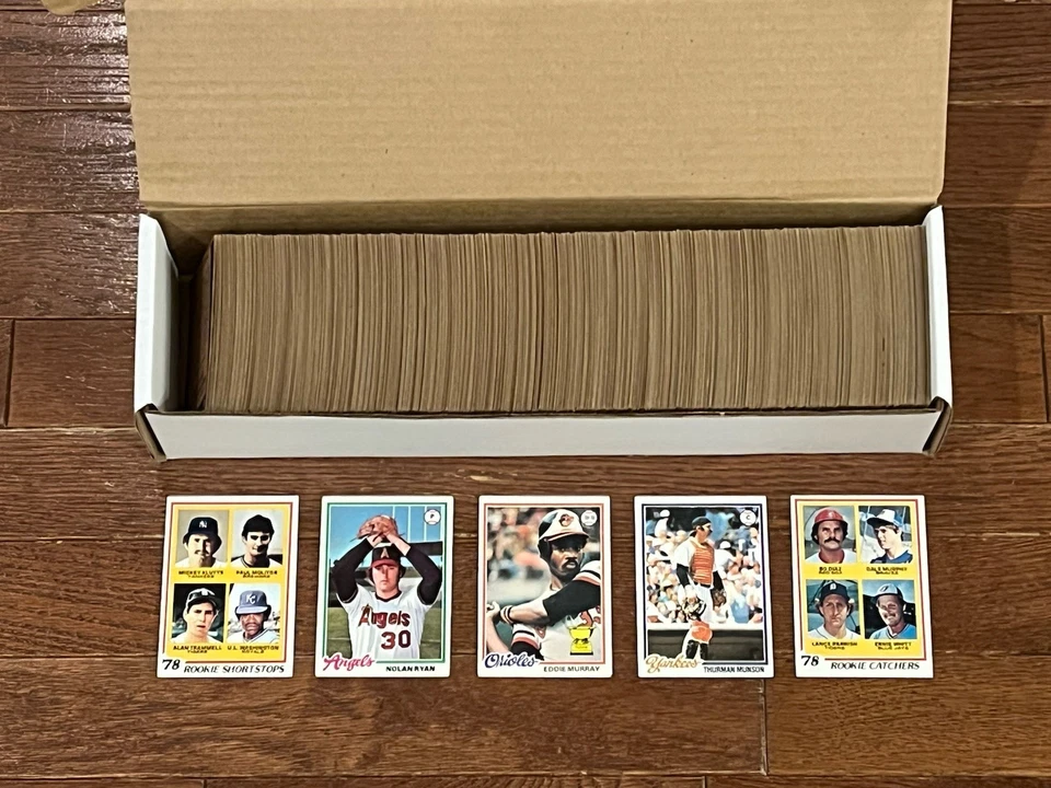 Juego completo de béisbol Topps 1978 1-726 EX-NM Ryan Murray Molitor RC’s y más!! Foto 1 de 3