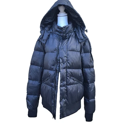 BODY GLOVE Hombre L Plumón Puffer Chaqueta Resistente al Agua a Prueba de Viento Negra Grande Foto 1 de 4