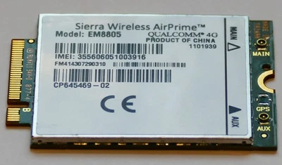 Qualcomm Sierra Wireless Wifi Card AirPrime EM8805 4G UMTS HSPA+ - Bild 1 von 2