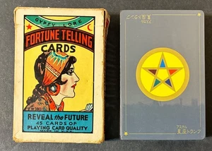 1920s GYPSY LORE TAROT FORTUNE TELLING ART DECO CARDS with Instructions + GIFT! - Picture 1 of 9