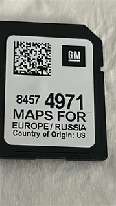 Vauxhall Insignia /models 2018-2022/ SD card update NAVI  / 84574971 / - Picture 1 of 6