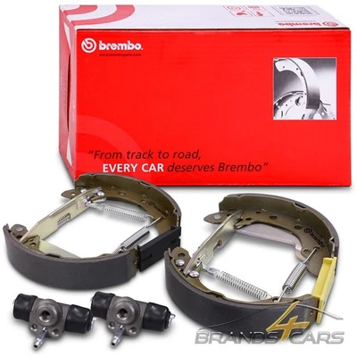 BREMBO BREMSBACKENSATZ HINTEN FÜR AUDI A2 SEAT IBIZA SKODA CITIGO VW POLO - Bild 1 von 4