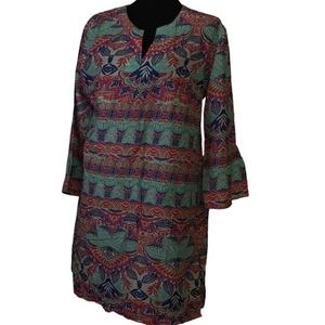 Blossom Boutique Talla L Estampado Tropical Resort Ropa Cubre/Túnica - Imagen 1 de 4