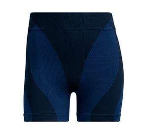 Adidas x Ivy Park Women's Short Tight Training Shorts Dark Blue Size S NWT - Picture 1 of 6