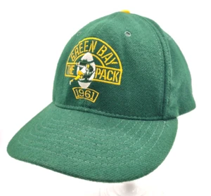 Vintage Green Bay Packers The Pack 1961 Snapback Hat Cap Mens NFL USA Made RARE - Picture 1 of 7