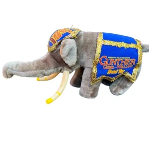 Ringling Bros Barnum & Bailey Circus Plush Elephant Gunther Farewell Tour 16" - Picture 1 of 10