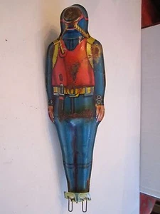 VINTAGE FROGMAN SCUBA DIVER TOY TIN WIND UP - 10 1/2" LONG - BN-4 - Picture 1 of 2