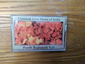 Classical Flute Music of India (1994 Cassette) Pandit Raghunath Seth OOP RARE  - Picture 1 of 3