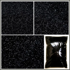 2lb (907g) Intense Black Metal Flake - .004'' to .025'' Bulk Premium Metalflake - Picture 1 of 9