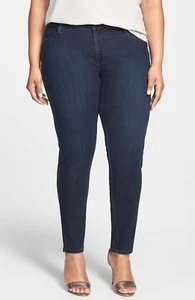 Nwt~ Women Size 26w James Jeans Leggy Z Kensington Navy Skinny Jeans $189 - Picture 1 of 6
