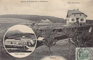 France - DONON (67) 1911 Villa Sans-Soucis Hôtel Velleda Douane et Ferme de la P - Bild 1 von 2