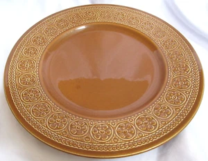 Diamondstone Laveno Brown 1 (One) Vintage 10" Dinner Plates Excellent Condition - Picture 1 of 6