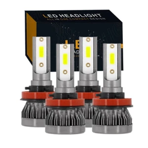 For 2022 2023 Silverado 1500 2500 WT Custom Trail Boss White LED Headlight Bulb - Picture 1 of 12