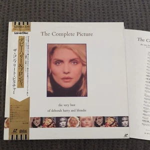 The Complete Picture: Best of Deborah Harry and Blondie RARE Japanese Laserdisc - Picture 1 of 6