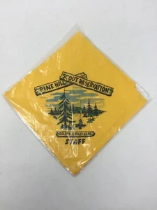 Nuovo fazzoletto nuovo 1960 boy scouts pine hill scout prenotazione giubileo d'oro - Foto 1 di 5