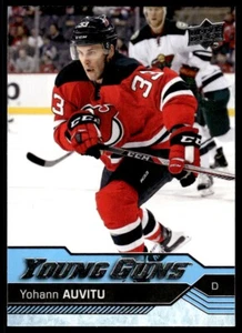 2016-17 Upper Deck Young Guns Yohann Auvitu ROOKIE- Rookie New Jersey Devils - Picture 1 of 2