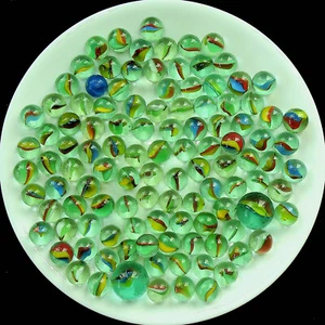 Cat's Eye Glass Marbles + 2 Shooter Marbles - Pre-Owned - Picture 1 of 3