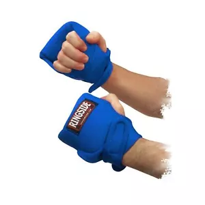 Guantes Pesados 4 libras Gancho Azul y Cierre de Bucle Resistente Cómodo Material de Lycra - Imagen 1 de 2