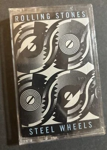 Rolling Stones Steel Wheels Cassette Tape NOS Factory Sealed - Picture 1 of 3