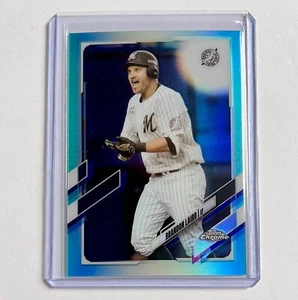 Brandon Laird 2021 Topps Chrome NPB Aqua Refractor Numbered /199 Lotte Marines - Picture 1 of 3