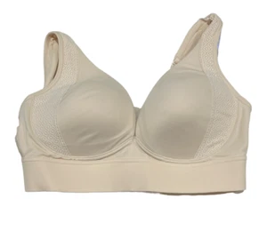 Jockey~Forever Fit Soft Touch Lace Molded Cup Wirefree Bra~A466924~3491~Foam Cup - Picture 1 of 15